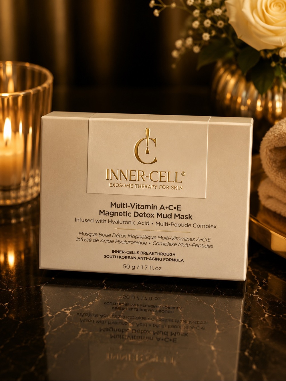 INNER-CELL Multi-Vitamin A·C·E Magnetic Detox Mud Mask —
